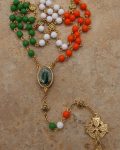 Irish Rosary with Celtic Knot